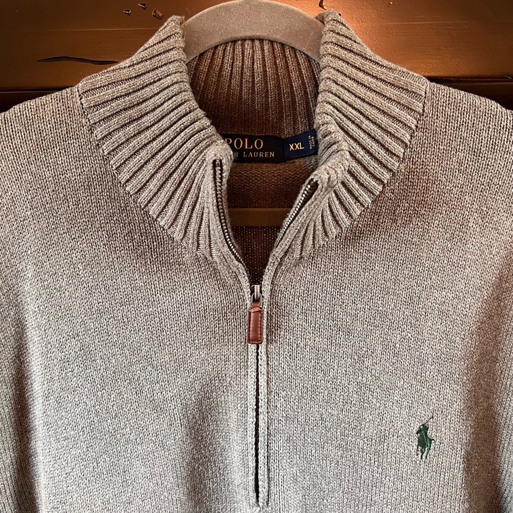 Polo by Ralph Lauren Gray Sweater